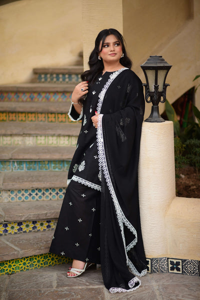 Elegance – Embroidered 3Pcs Suit